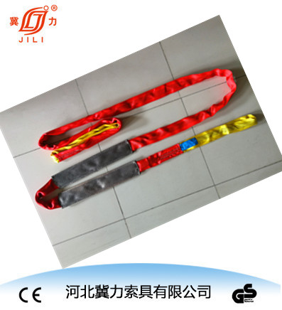 彩色吊裝帶加防磨護(hù)套